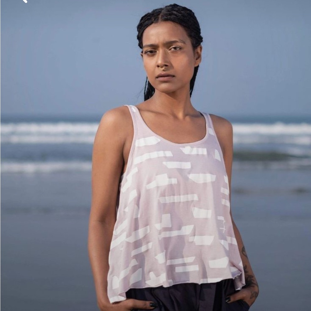 No nasties - bastora flared tank top